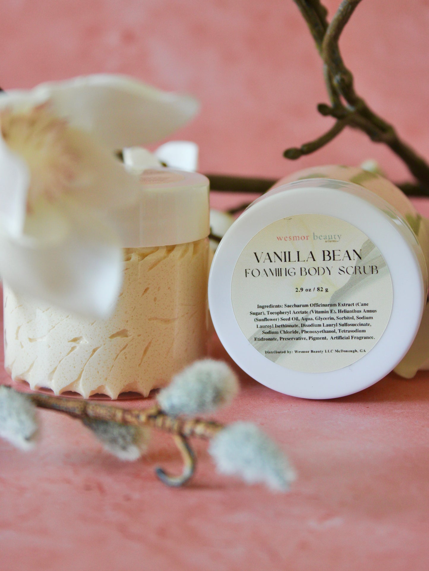 Vanilla Bean Foaming Body Scrub