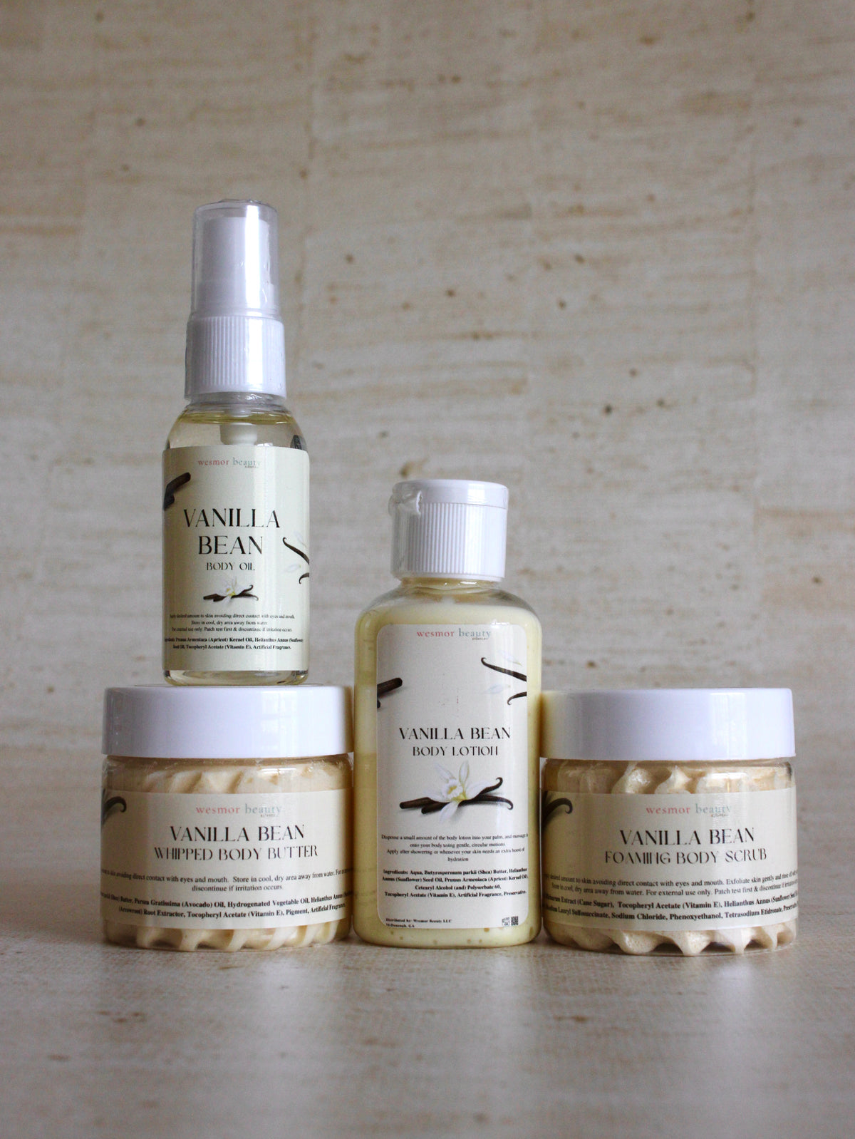 Vanilla Bean Luxe & Latitude Travel Kit