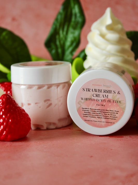 Strawberries & Cream Whipped Body Butter