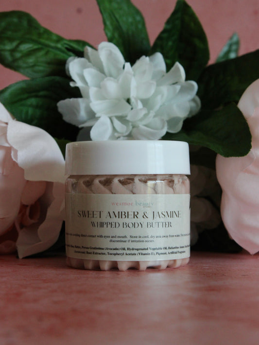 Sweet Amber & Jasmine Whipped Body Butter