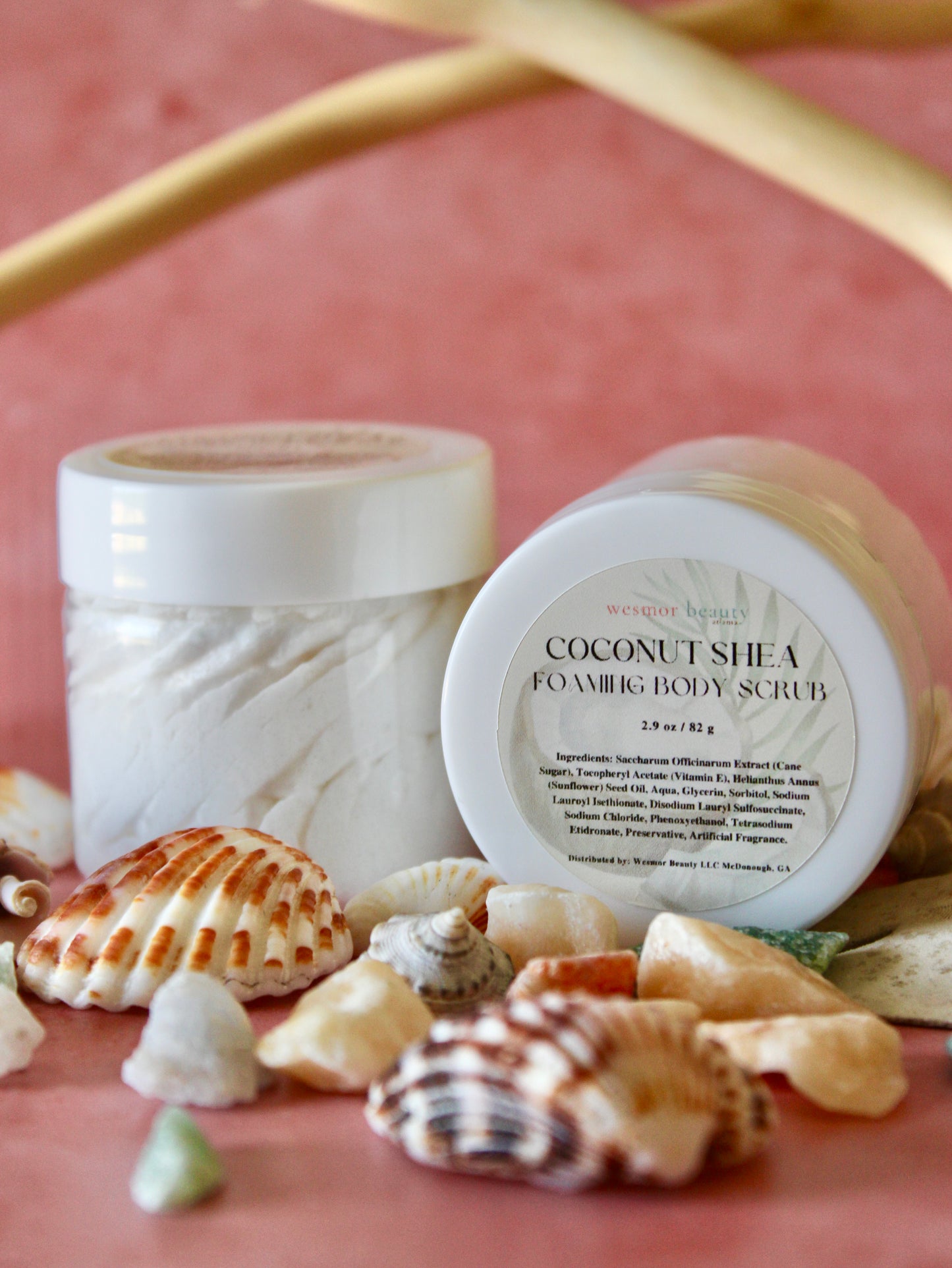Coconut Shea Foaming Body Scrub
