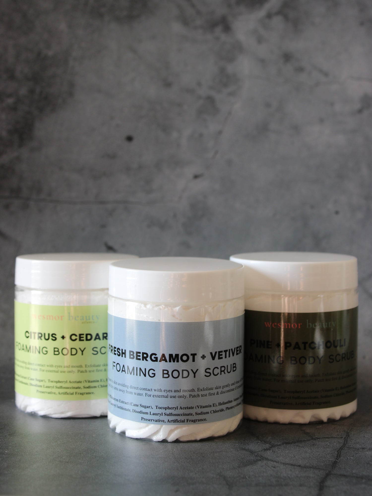 Mens Foaming Body Scrubs