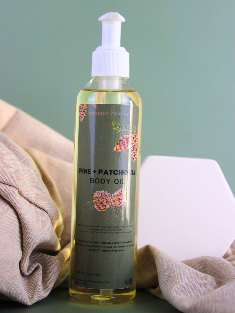 Pine & Patchouli Body Oil