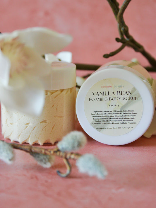 Vanilla Bean Foaming Body Scrub