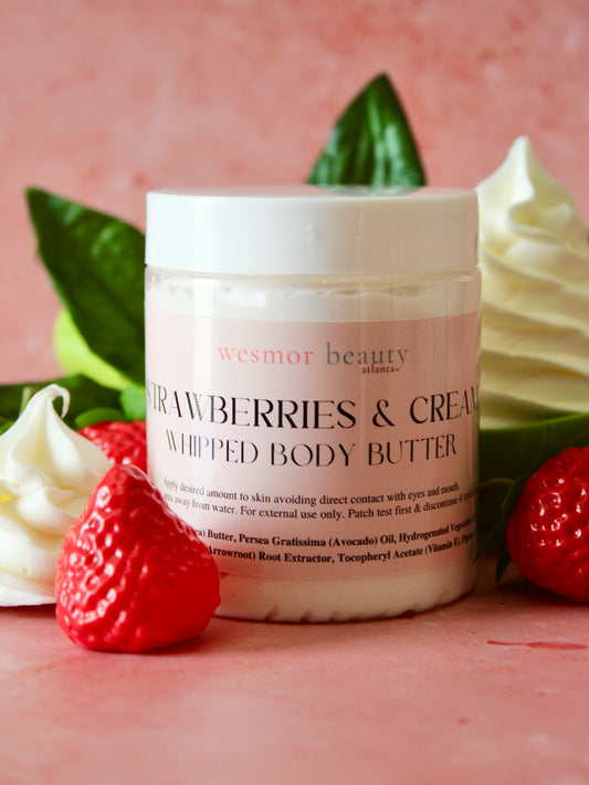 Strawberries & Cream Whipped Body Butter