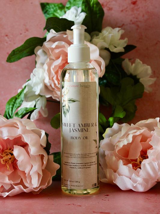 Sweet Amber & Jasmine Body Oil