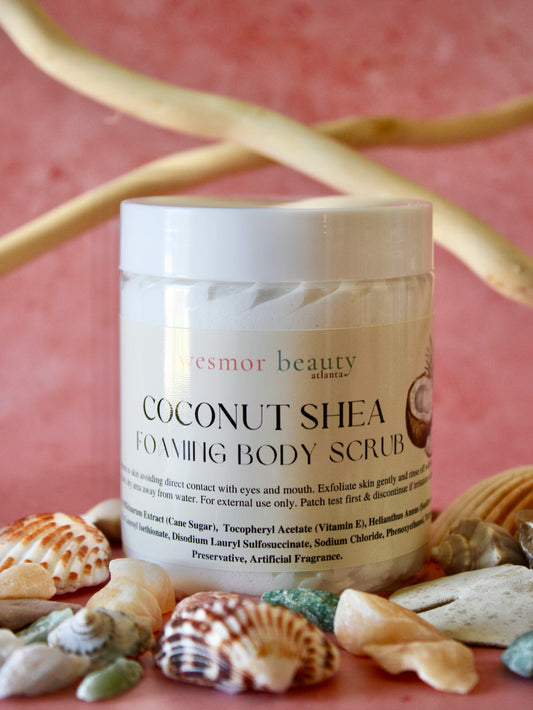 Coconut Shea Foaming Body Scrub