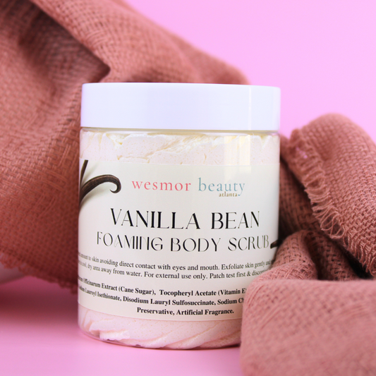 Vanilla Bean Foaming Body Scrub