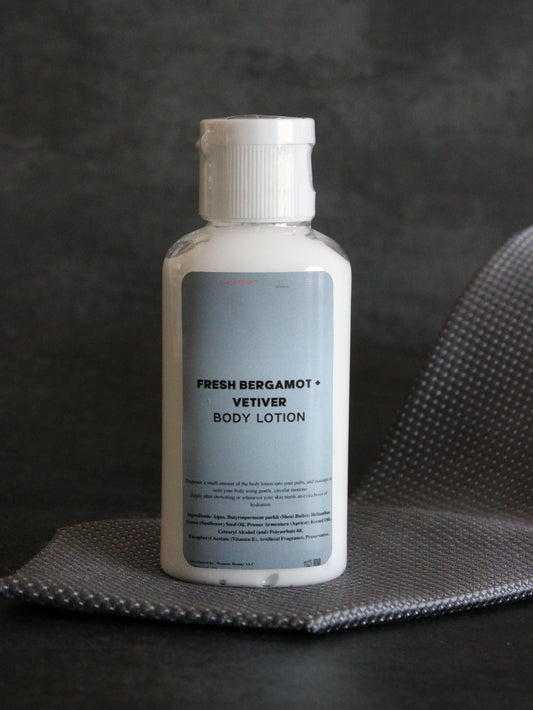 Fresh Bergamot + Vetiver Body Lotion