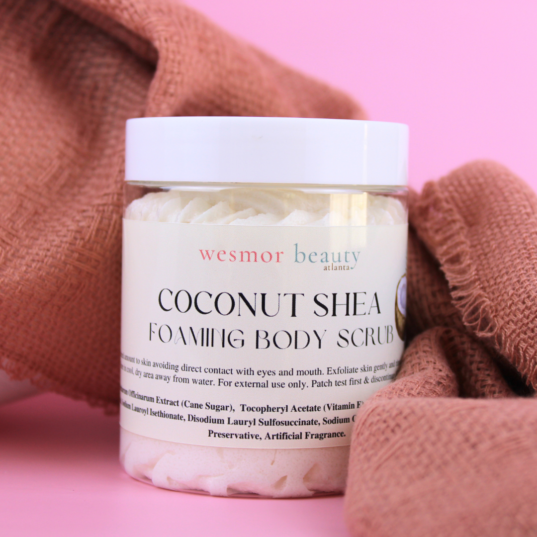 Coconut Shea Foaming Body Scrub