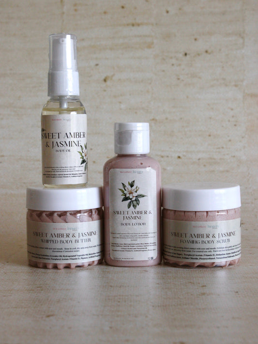 Sweet Amber & Jasmine Luxe & Latitude Travel Kit