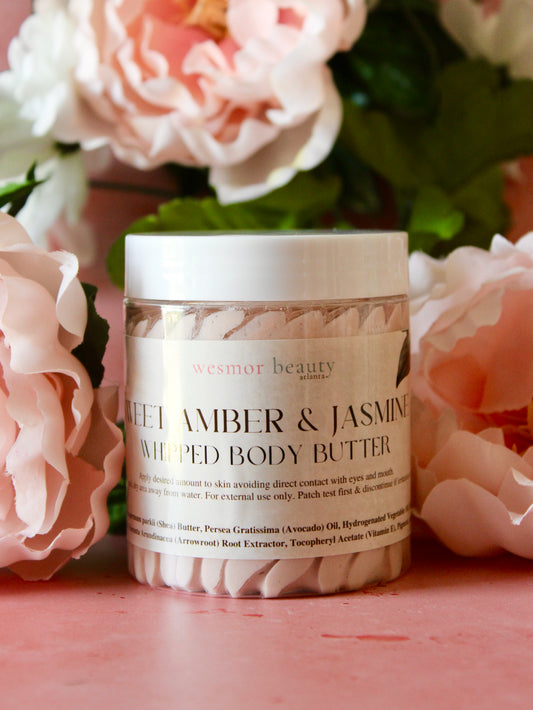 Sweet Amber & Jasmine Whipped Body Butter