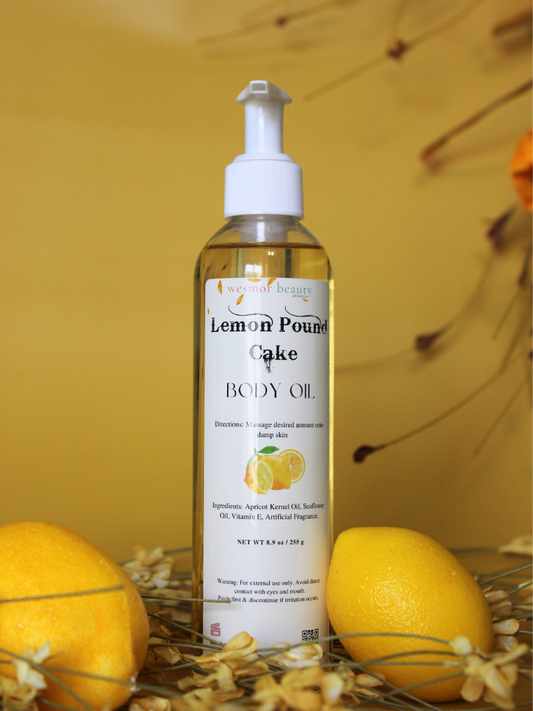 Lemon Pound Cake Body Oil