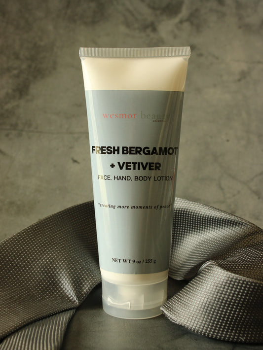 Fresh Bergamot + Vetiver Body Lotion